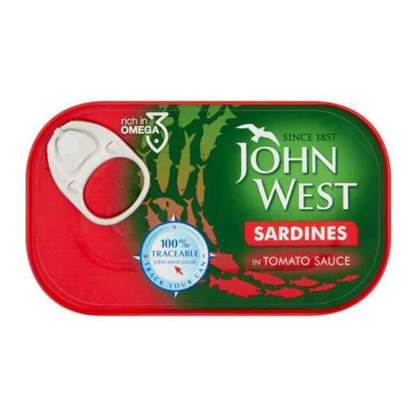 John W. Sardines in Tomato Sauce - 120g