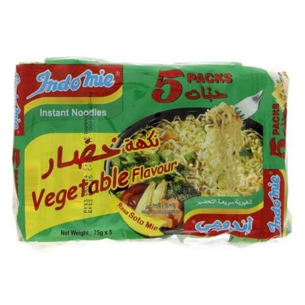 Indomie Vegetable Flavour - 5 Pack