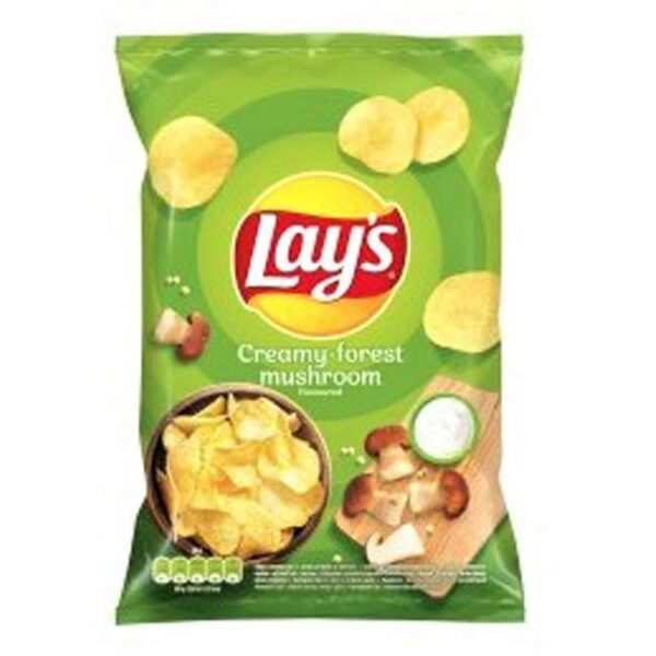Lays Creamy Forest Mushroom -140g