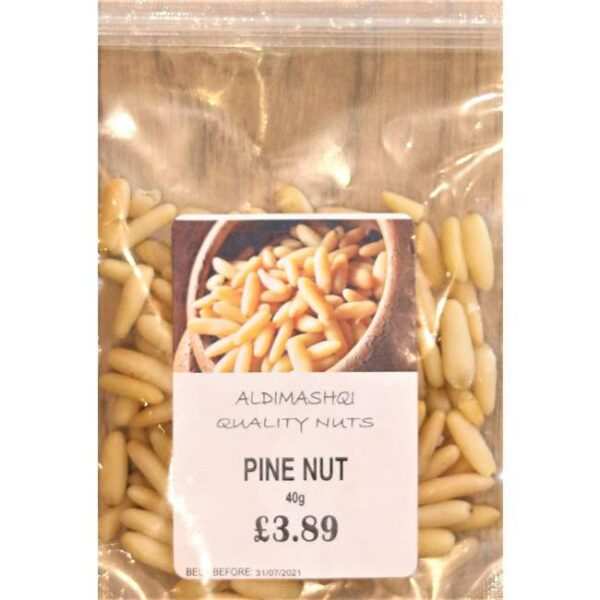 Aldimashqi Quality Nuts -Pine Nut (Long)40g