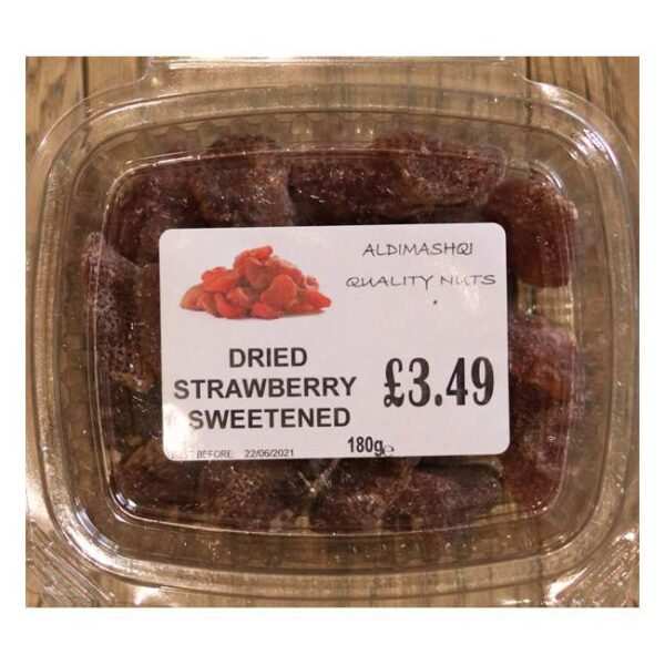Aldimashqi Quality-Dried Strawberry Sweetened-180g