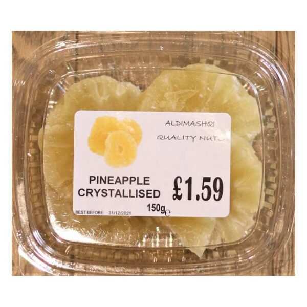 Aldimashqi Quality - Pineapple Crystallised-150g