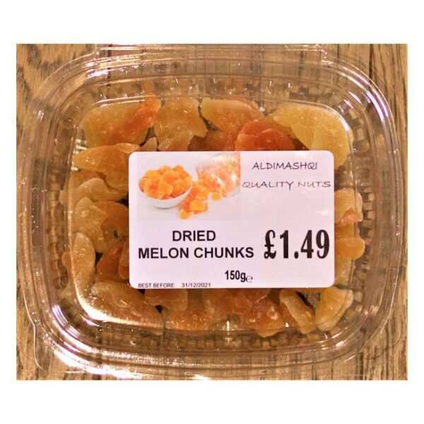 Aldimashqi Quality- Dried Melon Chunks-150g