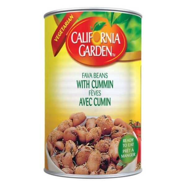 California Garden Fava Beans With Cummin - 450g