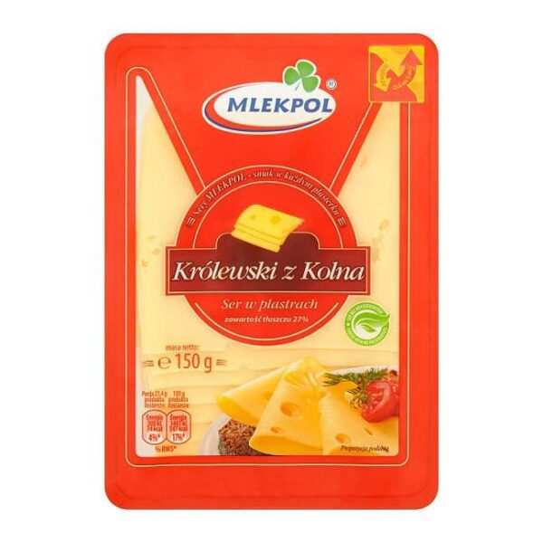 Mlekpol Kolna Cheese Sliced - 150g
