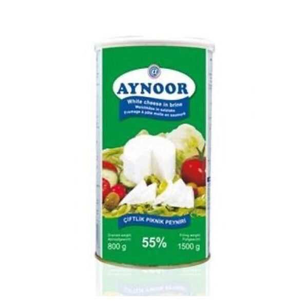 Aynoor White Cheese 55% - 1500g