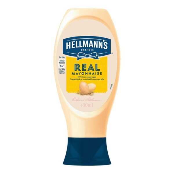 Hellman Real Mayonnaise 430g