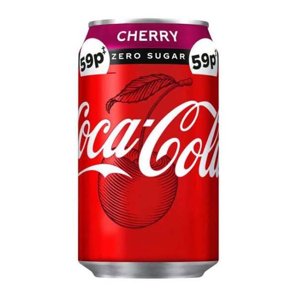 COKE ZERO CHERRY -330ML