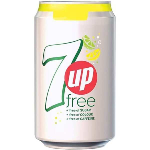 7 UP FREE OF SUGAR 330ml