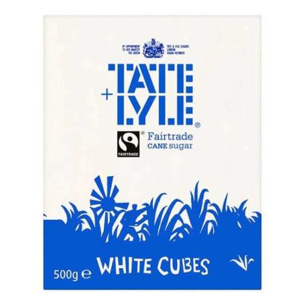 TATE LYLE WHITE CUBES SUGAR 500G