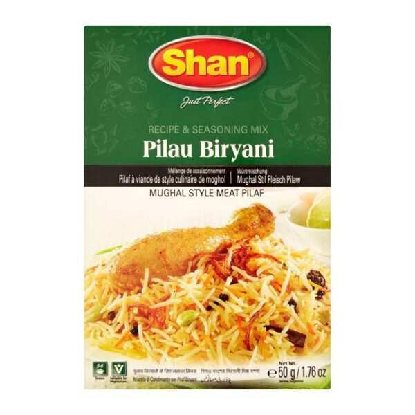 SHAN Spice Mix Pilau Biryani 50g