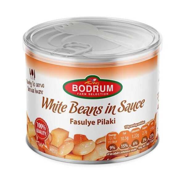 BODRUM WHITE BEANS IN SAUCE 400GR