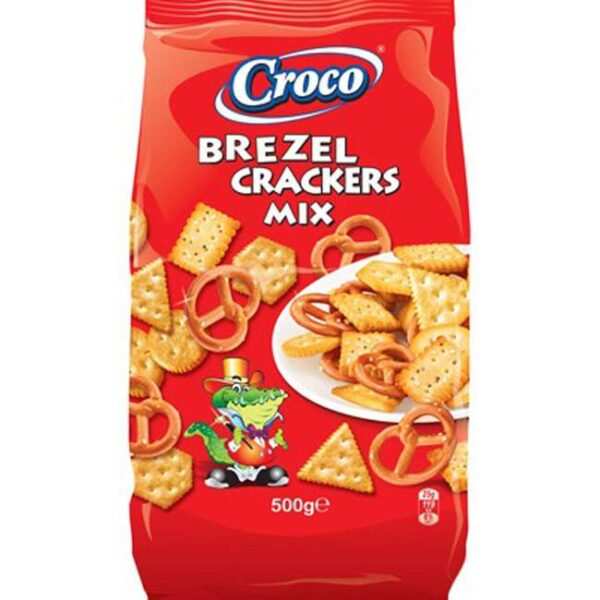 Croco BREZEL CRACKERS MIX 500G