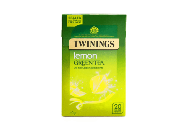TWININGS LEMON GREEN TEA-20 BAGS