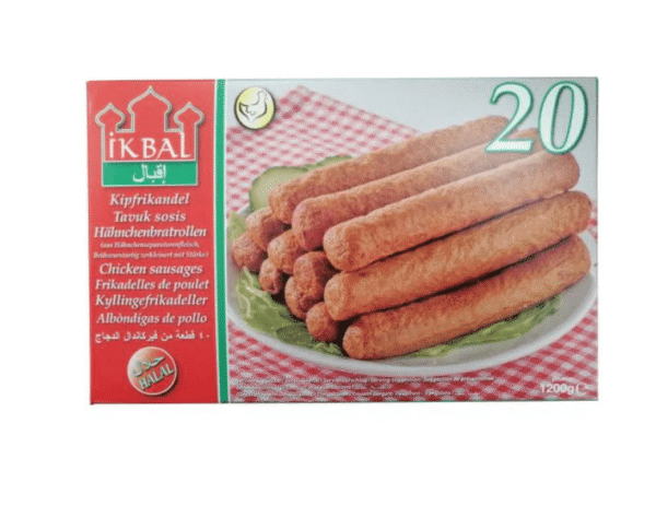 IKBAL CHICKEN SAUSAGES -20 PCS.