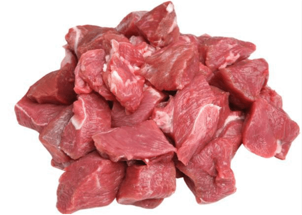ROSE VEAL CUBES-500g